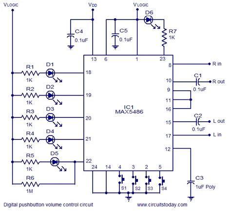 electronic volume control ic.